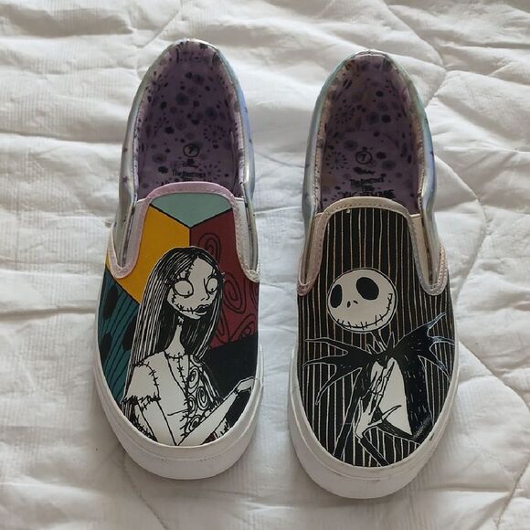 Disney Iridescent Slip-On Shoes - Picture 1 of 6